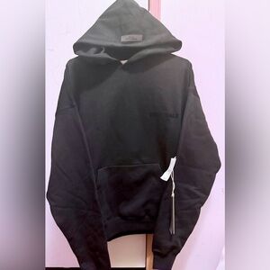 Fear of God Essentials Black Hoodie